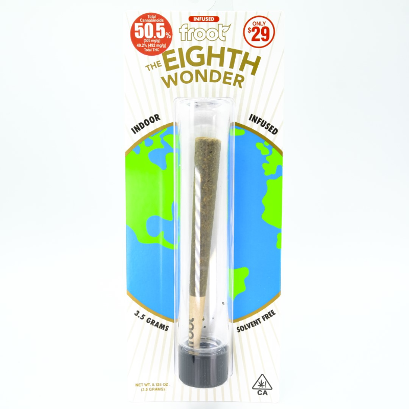 The Eighth Wonder 3.5g Infused Pre-Roll - Froot - Premiu