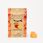 Froot - Gummies - 1thc:1CBD Peach 100mg