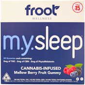 My Sleep 140mg 20pk Gummies - Froot