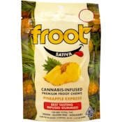 Pineapple Express 100mg 10 Pack Gummies - Froot