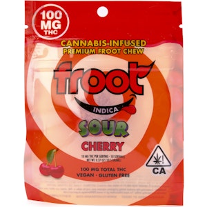 FROOT - Sour Cherry 100mg Single Gummy - Froot