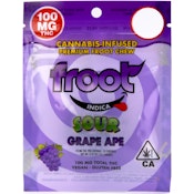 Sour Grape 100mg Single Gummy - Froot