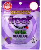 Sour Grape 100mg Single Gummy - Froot