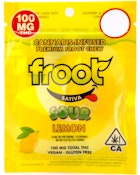 Sour Lemon 100mg Single Gummy - Froot