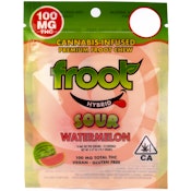 Sour Watermelon 100mg Single Gummy - Froot 