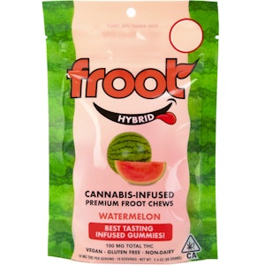 Froot - Watermelon 100mg 10 Pack Gummies - Froot 