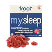 M.Y. SLEEP | 100mg THC - 40mg CBN Gummies | FROOT WELLNESS