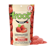 Strawberry (I) | 100mg THC Gummies | FROOT