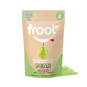 Froot - Froot Gummies 1:1 THC:CBG Pear