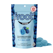 Blue Razz Dream (H) | 100mg THC Gummies | FROOT