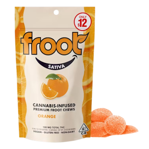 FROOT - Orange Tangie (S) | 100mg THC Gummies | FROOT