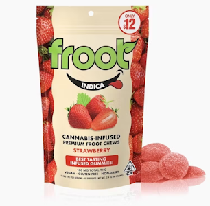 Froot - Froot Gummies 100mg Strawberry