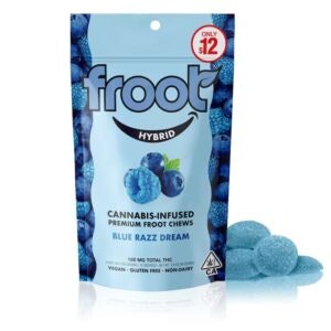 FROOT - Froot - 100mg 10pk Gummies - Blue Razz