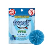 SINGLE - SOUR BLUE RAZZ 100MG - FROOT