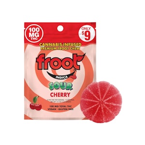 FROOT - SINGLE - SOUR CHERRY 100MG - FROOT