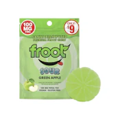 [Froot] Gummy - 100mg - Sour Green Apple (H)