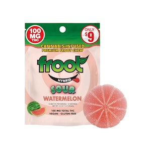 FROOT - SINGLE - SOUR WATERMELON 100MG - FROOT