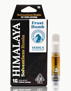 HIMALAYA - Himalaya 1g Frost Bomb Live Rosin Cartridge