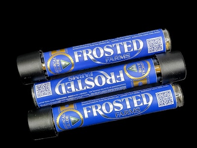 FROSTED FARMS - Cadillac Rainbow 1g Bubble Hash Infused Preroll