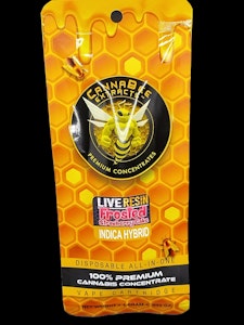 CANNA BEE EXTRACTS - Frosted Strawberry Cake - 1G - Live Resin AIO - Disposable Cart - Frosted Farms