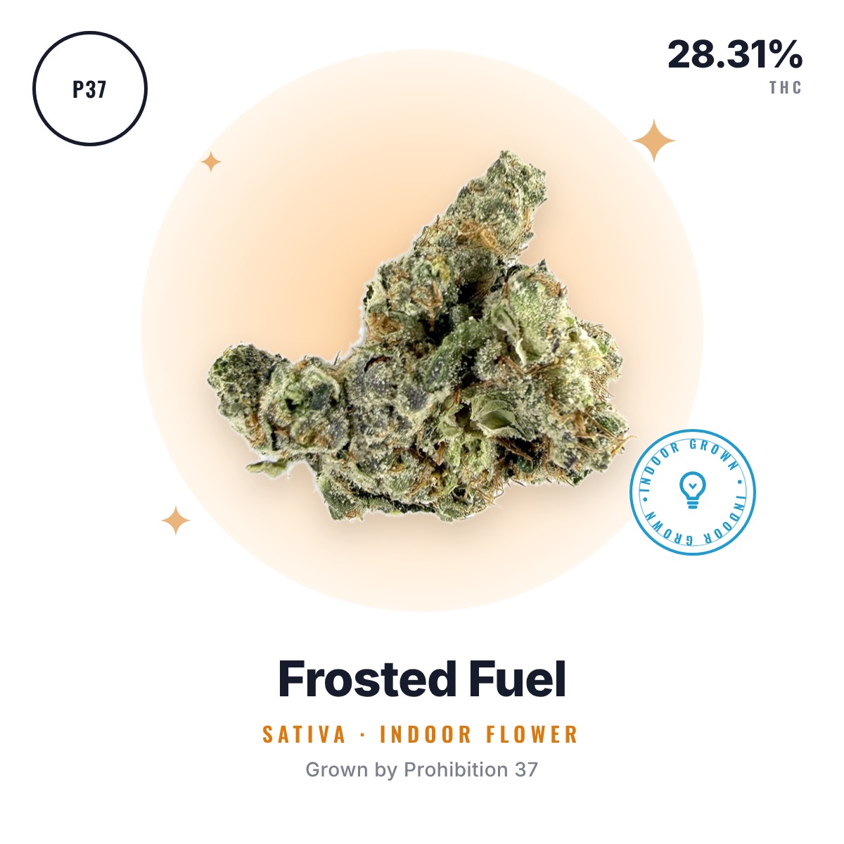 Frosted Fuel flower