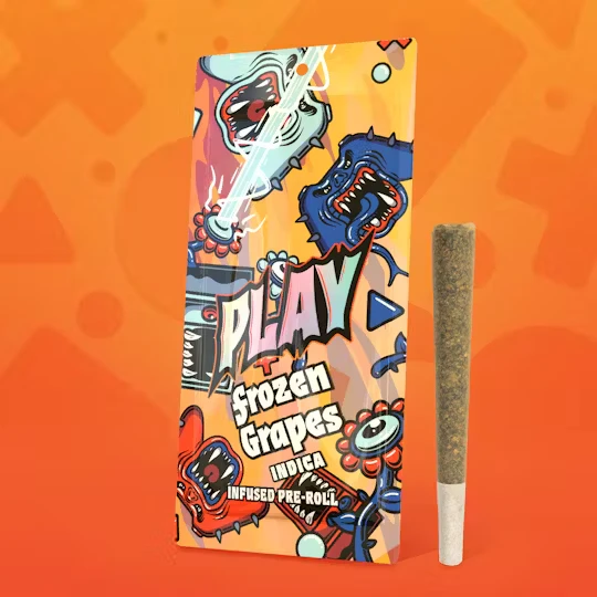 PLAY - Play - Frozen Grapes 1.2G Infused Pre-Roll Main Image