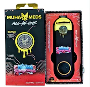 Muha Meds-Frozen Pomegranate 2g Disposable