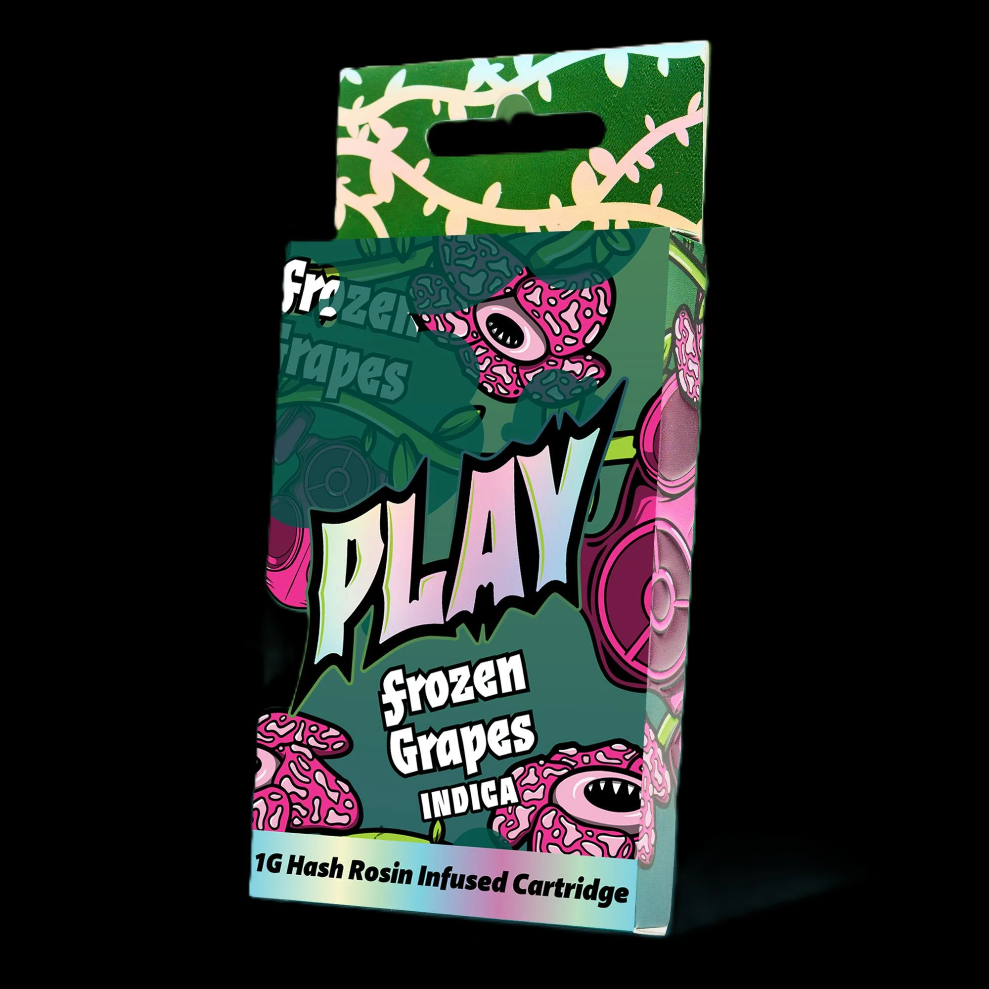 Play Michigan - PLAY - Frozen Grapes - 1g Hash Infused Distillate Cart Main Image