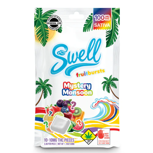 Swell - Mystery Monsoon - Edible - Sativa Swell 10pk - 100mg Main Image