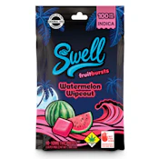 (I) Watermelon Wipeout - Edible - Fruit Burst (Swell) - 100mg THC (10pk)