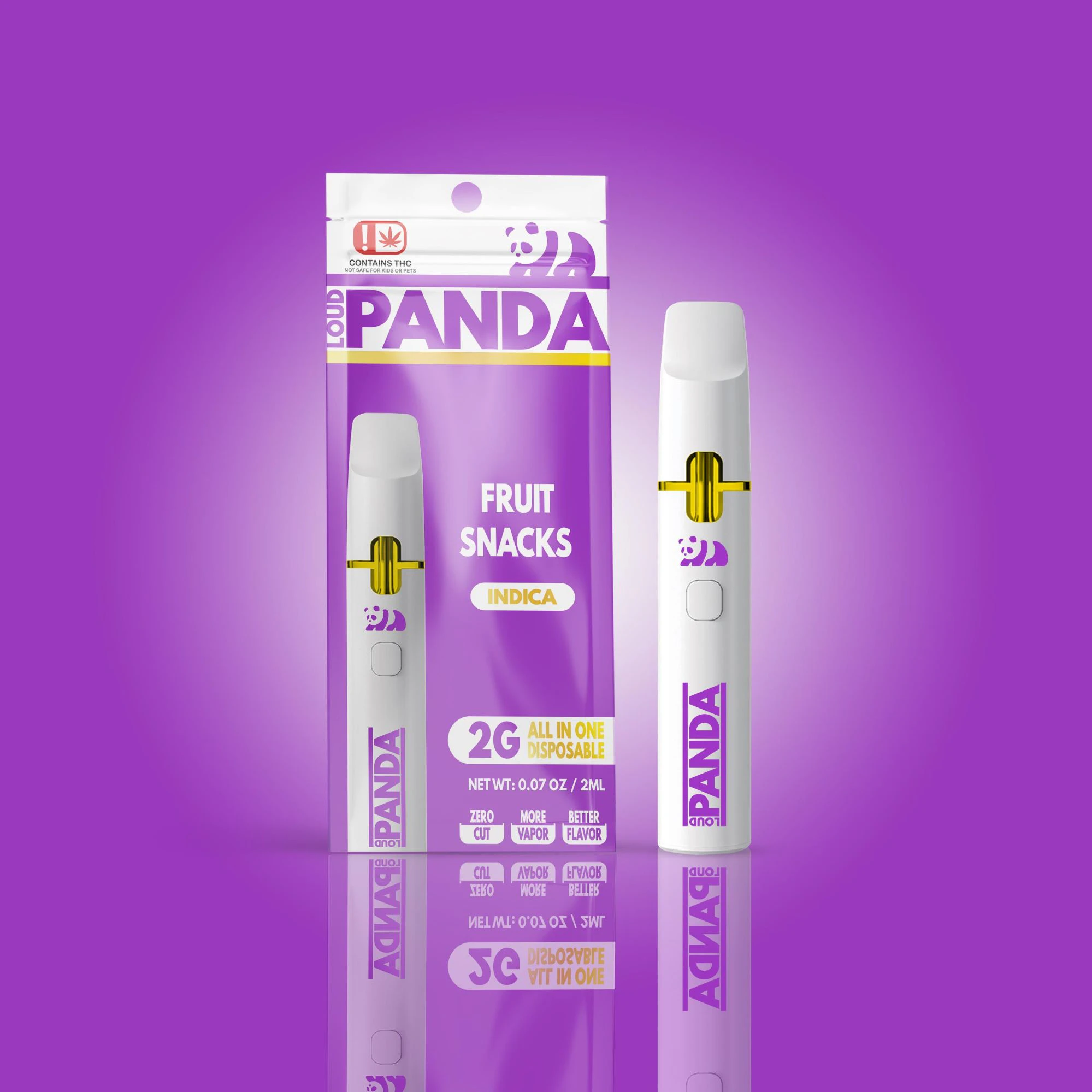 Loud Panda - Fruit Snacks (2g) Disposable (I) Main Image