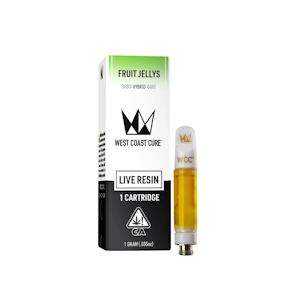 WEST COAST CURE - Fruit Jellys (H) | 1g Live Resin Vape | West Coast Cure