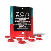 Zen Cannabis - Fruit Punch Indica Gummies 100mg