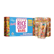 Fruity | 5 Bars 100mg Rosin Infused | Lucky Crispy Rice Bars