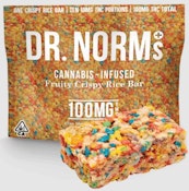 Dr. Norms Fruity Crispy Rice Bar 100mg