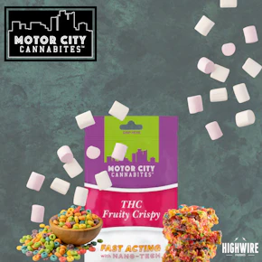 Motor City Cannabites Fruity Crispy 200mg