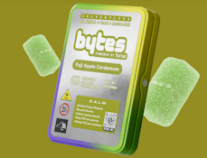 Fuji Apple Cardamom | Calm | Solventless Live Rosin | Gummies | 10pk/100mg (BYTES)