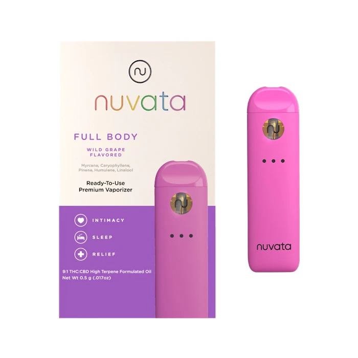 Nuvata - Full Body: Wild Grape | AIO | 0.5g | Nuvata Main Image