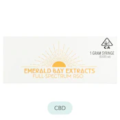 Emerald Bay Extracts - Full Spectrum RSO - Apple Fritter 1:1 - Syringe - 1G