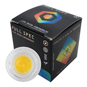 Full Spec - Live Resin Badder - 01g - Blackberry Trainwreck