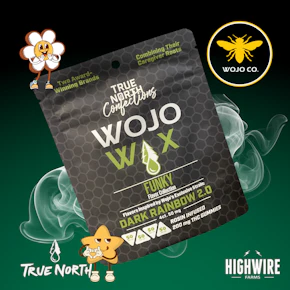True North/WOJO Rosin Gummies Dark Rainbow 2.0 200mg (4x50mg)