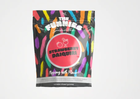 THE FUNNIES GUMMIES - Super Funny Strawberry Daiquiri 2pk Gummies - 100mg Main Image