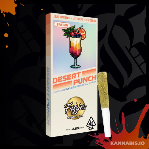 Fuzzies - Fuzzies - Diamonds Infused PR 2.5g - Desert Punch Main Image