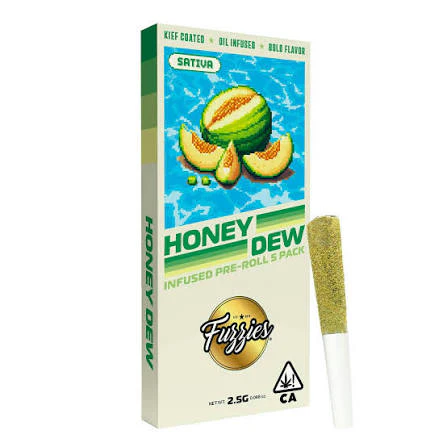 Fuzzies - Fuzzies - Honeydew - Infused Preroll 5pk - 2.5G Main Image