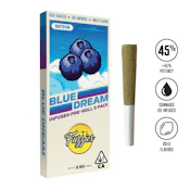 Fuzzies Originals Blue Dream Infused Pre-Roll 5pk ( 2.5g ) Sativa