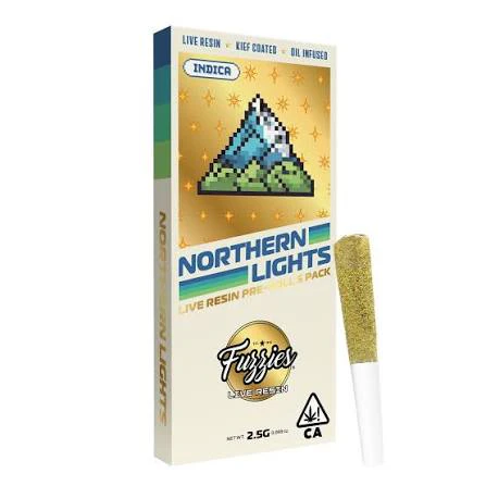Fuzzies - Fuzzies - Northern Lights - Infused Preroll 5pk - 2.5G Main Image