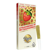 Fuzzies Strawberry Trainwreck Live Resin Infused 5-Pack Pre-Rolls 2.5g