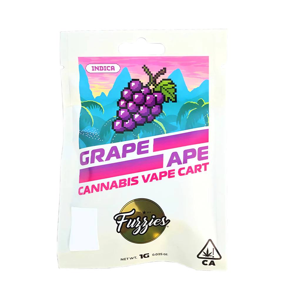 Fuzzies - Fuzzies - 1g Cartridge (Grape Ape-Indica) Main Image