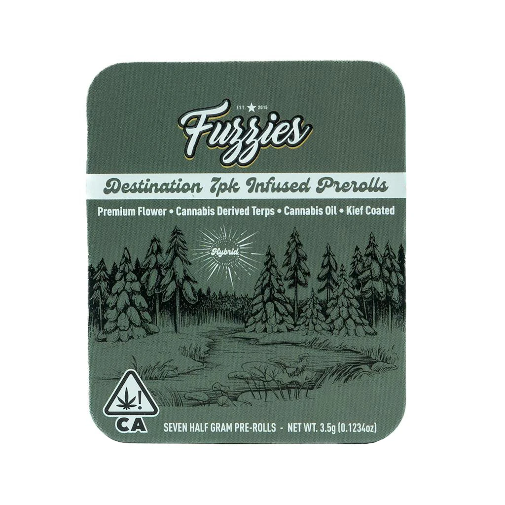 Fuzzies - Fuzzies Destination Dutch Treat Live Resin 7-Pack Pre-Roll 3.5g Main Image