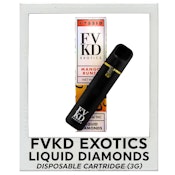 FVKD Exotics - Zwatz - Liquid Diamond Disposable -3G